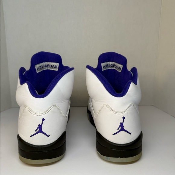 Jordan Athletic Shoes White and Purple main image 4